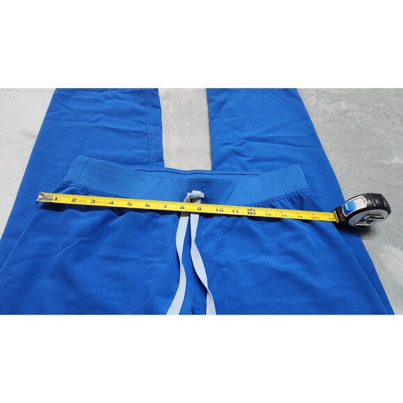 Figs Women's Size Small Blue Technical Collection Scrub Pants Drawstring - Picture 9 of 11